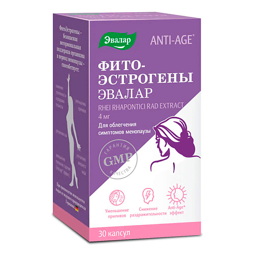 

ЭВАЛАР ФитоЭстрогены, ФитоЭстрогены