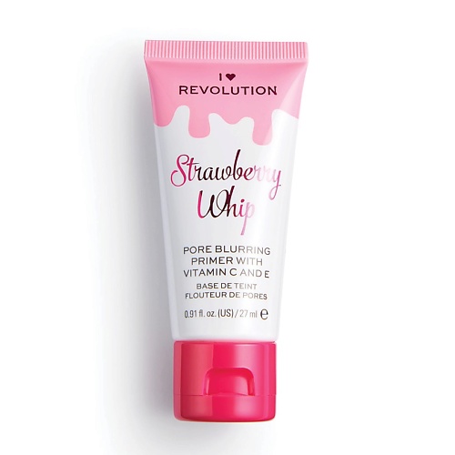 

I HEART REVOLUTION Праймер выравнивающий Strawberry Whip Pore Blurring Primer With Vitamin C And E 28, Праймер выравнивающий Strawberry Whip Pore Blurring Primer With Vitamin C And E