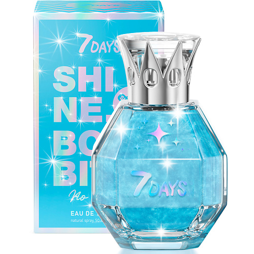

7DAYS Духи сладкие легкие цитрусовые с шиммером SHINE, BOMBITA! NO RULES 50.0, Духи сладкие легкие цитрусовые с шиммером SHINE, BOMBITA! NO RULES