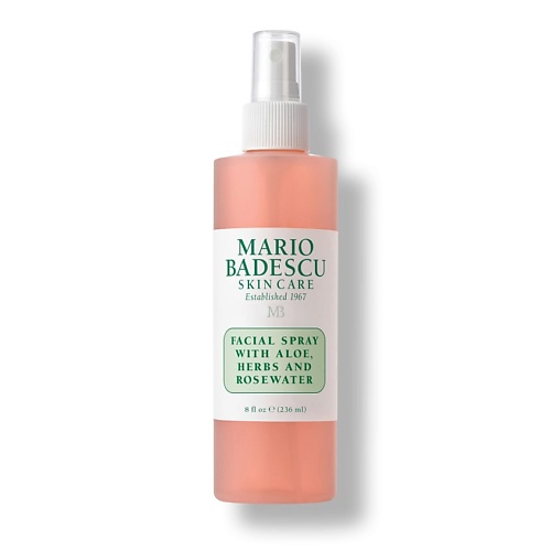 

MARIO BADESCU Спрей для лица с экстрактом алоэ трав и розовой водой Facial Spray With Aloe Herbs And Rosewater 56, Спрей для лица с экстрактом алоэ трав и розовой водой Facial Spray With Aloe Herbs And Rosewater