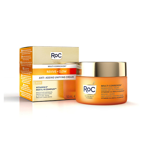 

ROC Антивозрастной крем Multi Correxion Revive + Glow Unifying Cream Rich, Антивозрастной крем Multi Correxion Revive + Glow Unifying Cream Rich