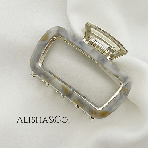 

ALISHA&CO. Крабик для волос металлический Unique, Крабик для волос металлический Unique