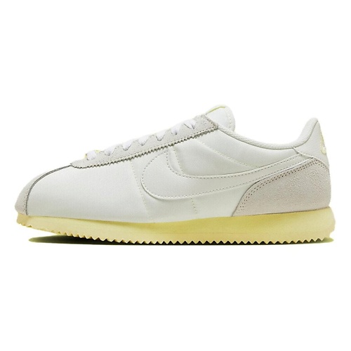 

NIKE Кроссовки Cortez White/Pale Yellow, Кроссовки Cortez White/Pale Yellow