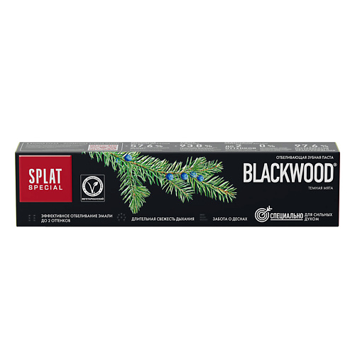 

SPLAT Зубная паста "Чайное дерево" Special Blackwood, Зубная паста "Чайное дерево" Special Blackwood