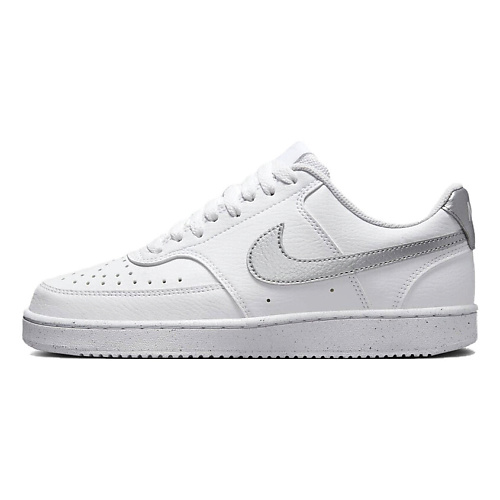 

NIKE Кроссовки Court Vision 1 Low Next Nature White Metallic Silver Womens, Кроссовки Court Vision 1 Low Next Nature White Metallic Silver Womens