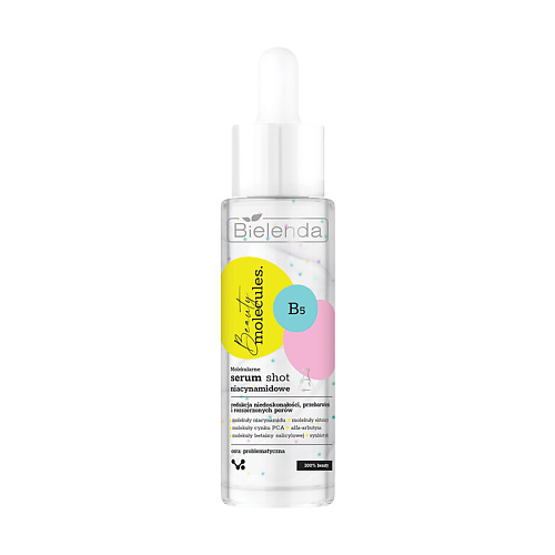 

BIELENDA Сыворотка для лица BEAUTY MOLECULES с ниацинамидом 30.0, Сыворотка для лица BEAUTY MOLECULES с ниацинамидом
