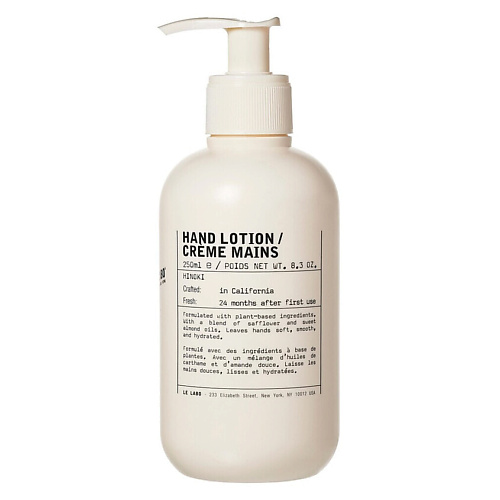 

LE LABO Парфюмированный лосьон для рук Hinoki, Парфюмированный лосьон для рук Hinoki