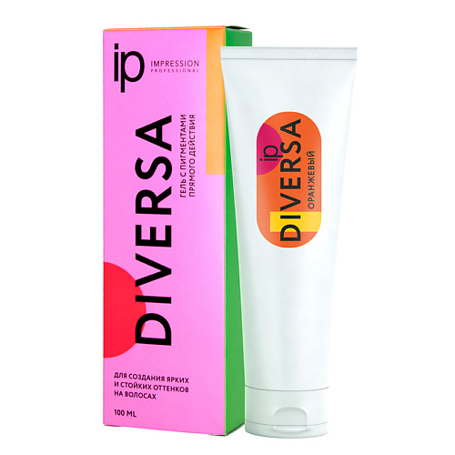 

IMPRESSION PROFESSIONAL Гель с пигментами прямого действия DIVERSA, Гель с пигментами прямого действия DIVERSA
