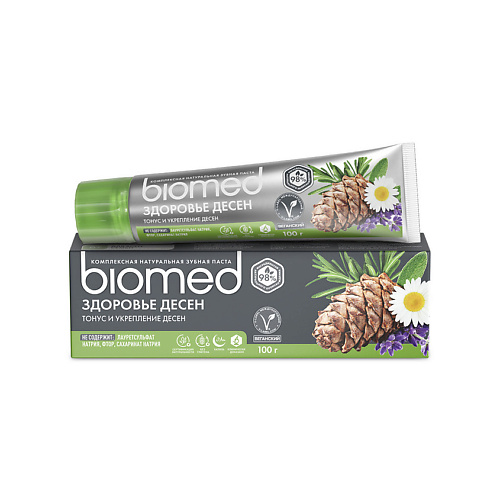 

BIOMED Комплексная зубная паста "Здоровье десен" Gum Health, Комплексная зубная паста "Здоровье десен" Gum Health