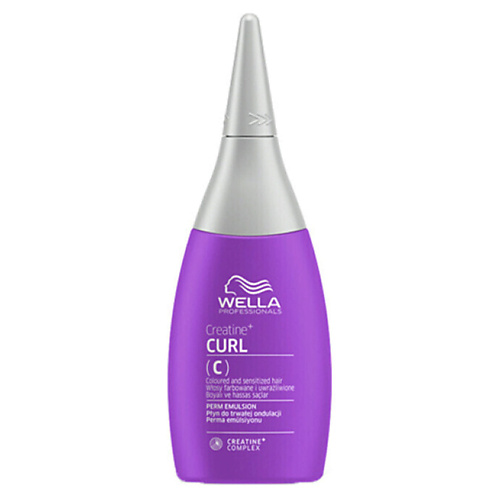 

WELLA Перманент для окрашенных и поврежденных волос Creatine+ Curl, Перманент для окрашенных и поврежденных волос Creatine+ Curl