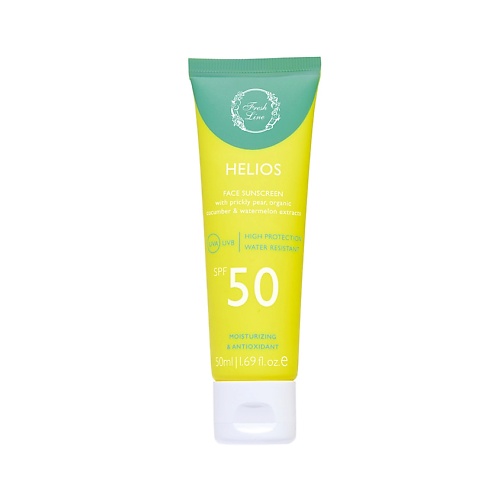 Солнцезащитный крем для лица FRESH LINE Крем для лица солнцезащитный SPF 50 Helios Face Sunscreen