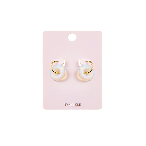 

TWINKLE Серьги Kongo Bagel, Серьги Kongo Bagel