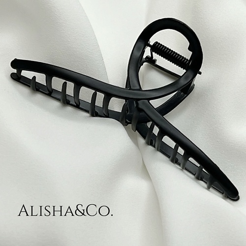 

ALISHA&CO. Крабик для волос металлический Black Infinity, Крабик для волос металлический Black Infinity