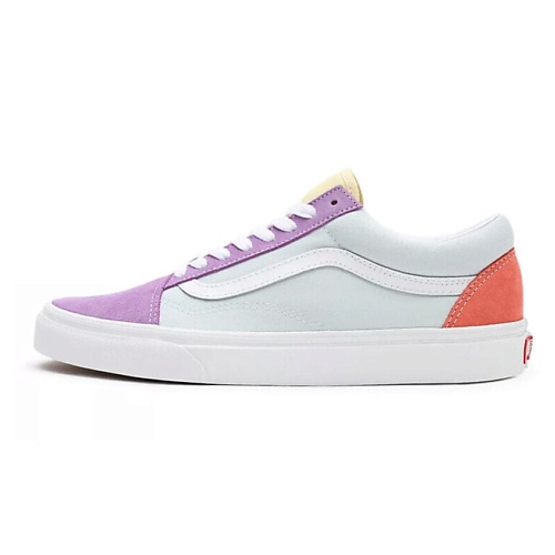 

VANS Кроссовки Old Skool Blue/Purple/Yellow, Кроссовки Old Skool Blue/Purple/Yellow