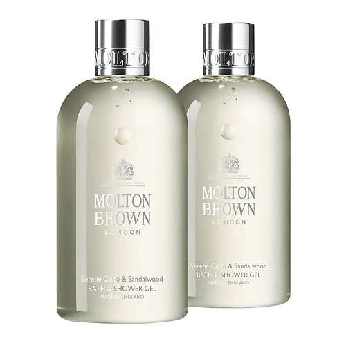 

MOLTON BROWN Набор гелей для душа Serene Coco & Sandalwood Bath & Shower Gel, Набор гелей для душа Serene Coco & Sandalwood Bath & Shower Gel