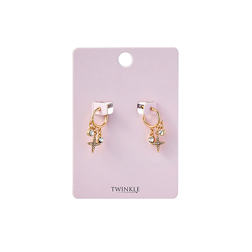 

TWINKLE Серьги Golden Stars, Серьги Golden Stars