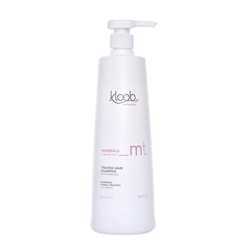 

KLOOB Шампунь для поврежденных волос Minerals Treated Hair Shampoo, Шампунь для поврежденных волос Minerals Treated Hair Shampoo
