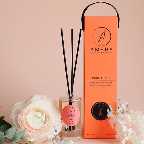 

AMBRA CREATE EMOTIONS Аромадиффузор Pure Linen 50.0, Аромадиффузор Pure Linen
