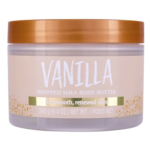 

TREE HUT Крем-баттер для тела с ароматом ванили Vanilla Whipped Shea Body Butter, Крем-баттер для тела с ароматом ванили Vanilla Whipped Shea Body Butter