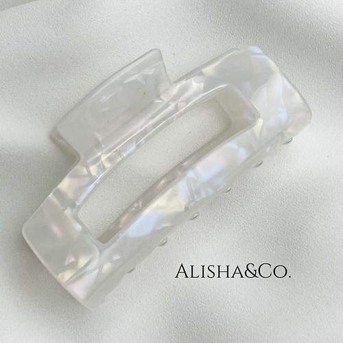 

ALISHA&CO. Крабик для волос средний Pearl, Крабик для волос средний Pearl