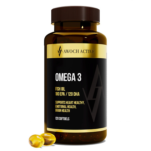 

AWOCHACTIVE Омега 3, Омега 3