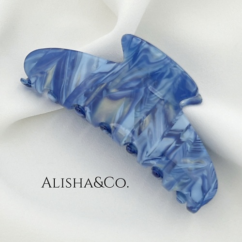 

ALISHA&CO. Крабик для волос большой INDIGO, Крабик для волос большой INDIGO