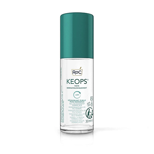 

ROC Роликовый дезодорант для нормальной кожи Keops Roll-On Deodorant for Normal Skin, Роликовый дезодорант для нормальной кожи Keops Roll-On Deodorant for Normal Skin