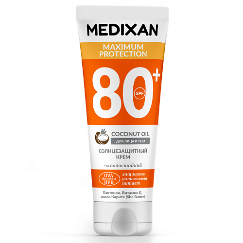 

MEDIXAN 5515 Солнцезащитный крем для лица и тела SPF 80+, 5515 Солнцезащитный крем для лица и тела SPF 80+