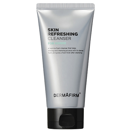 

DERMAFIRM Очищающая пенка для лица Skin Refreshing Cleanser for Homme, Очищающая пенка для лица Skin Refreshing Cleanser for Homme