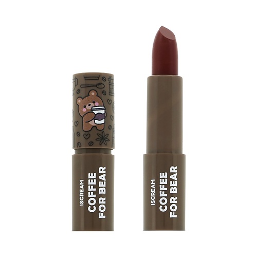 

ISCREAM Помада для губ COFFEE FOR BEAR, Помада для губ COFFEE FOR BEAR