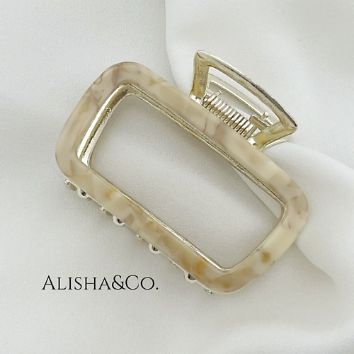 

ALISHA&CO. Крабик для волос металлический Unique, Крабик для волос металлический Unique