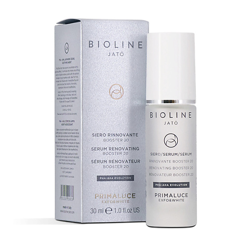 

BIOLINE Сыворотка отшелушивающая обновляющая 20% PHA-AHA Primaluce Exforadiance 30, Сыворотка отшелушивающая обновляющая 20% PHA-AHA Primaluce Exforadiance