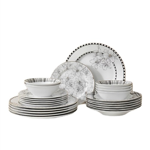   Летуаль ARYA HOME COLLECTION Набор Столовой Посуды Elegant из фарфора Mandala