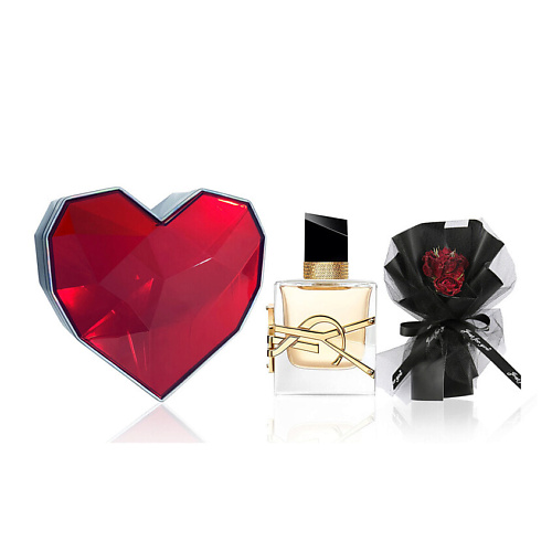 

YVES SAINT LAURENT Парфюмерный набор Libre+Букет+Подарочная коробка, Парфюмерный набор Libre+Букет+Подарочная коробка