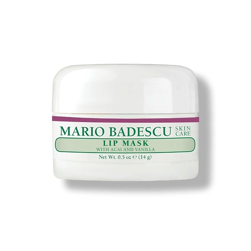 

MARIO BADESCU Маска для губ с маслом акаи и ванили Lip Mask With Acai And Vanilla 14, Маска для губ с маслом акаи и ванили Lip Mask With Acai And Vanilla