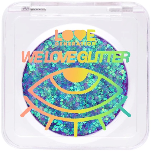 

LOVE GENERATION Глиттер для лица We love glitter, Глиттер для лица We love glitter