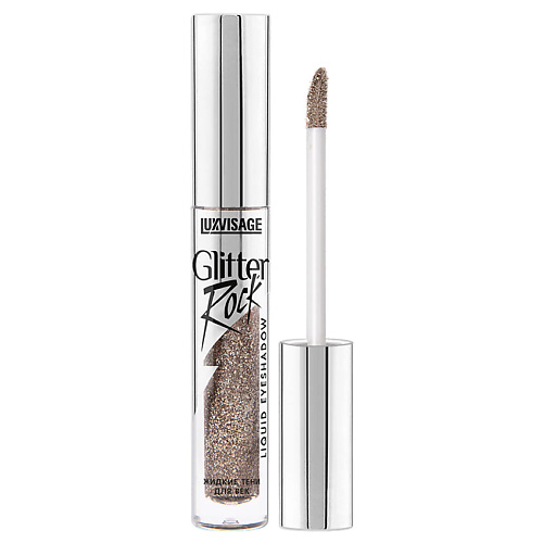 

LUXVISAGE Жидкие тени для век Glitter Rock Liquid Eyeshadow, Жидкие тени для век Glitter Rock Liquid Eyeshadow