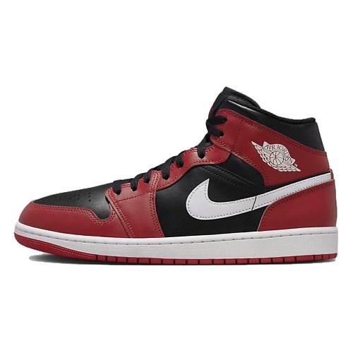 

NIKE Кроссовки 1 Mid Gym Red Black White, Кроссовки 1 Mid Gym Red Black White
