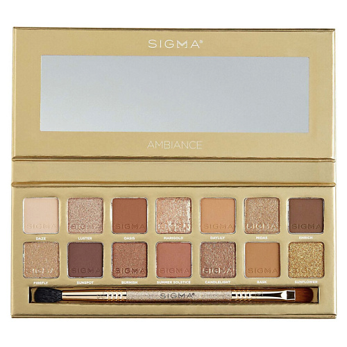 

SIGMA BEAUTY Палетка теней Ambiance Eyeshadow Palette, Палетка теней Ambiance Eyeshadow Palette