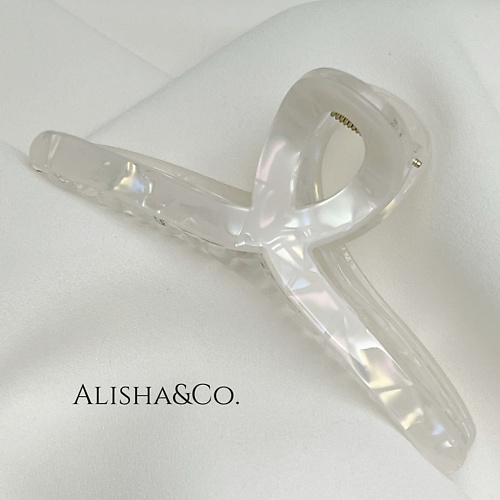 

ALISHA&CO. Крабик для волос Premium Pearl XL, Крабик для волос Premium Pearl XL
