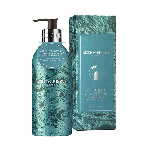 

MOLTON BROWN Гель Coastal Cypress & Sea Fennel Infinite Bottle Limited Edition, Гель Coastal Cypress & Sea Fennel Infinite Bottle Limited Edition