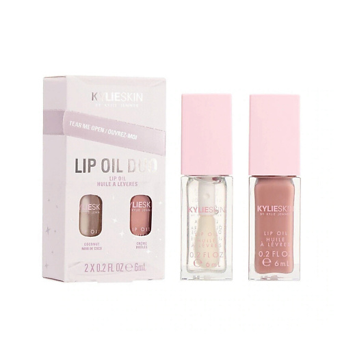 

KYLIE COSMETICS BY KYLIE JENNER Набор для губ Skin Make-up Set Lip Oil Holiday, Набор для губ Skin Make-up Set Lip Oil Holiday