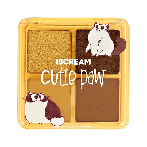

ISCREAM Палетка теней для век CUTIE PAW, Палетка теней для век CUTIE PAW