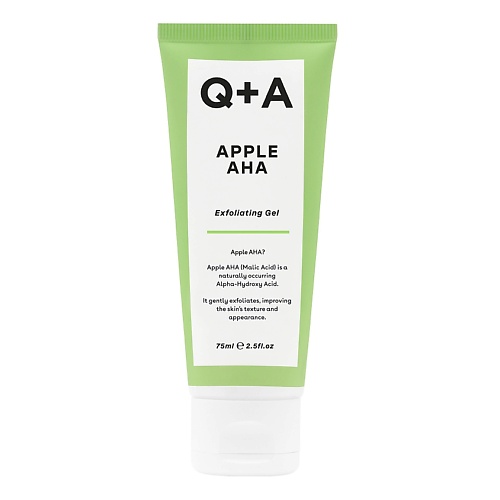 

Q+A Отшелушивающий гель для лица Apple AHA, Отшелушивающий гель для лица Apple AHA