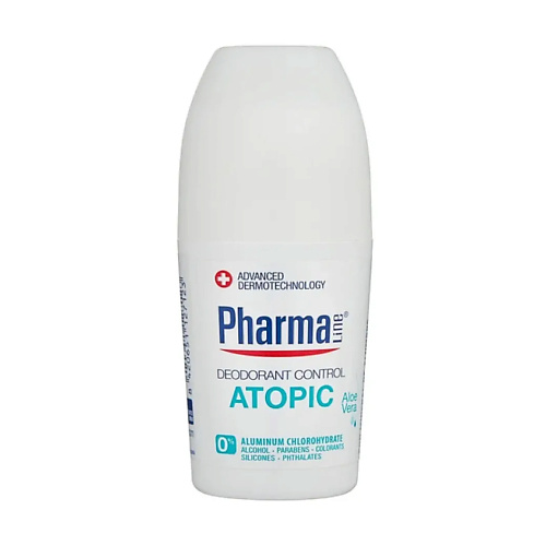 HERBAL Шариковый дезодорант для сухой и чувствительной кожи Pharma Line Atopic Deodorant Control 851₽
