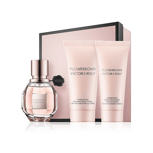 

VIKTOR&ROLF Парфюмерный набор Flowerbomb Парфюм+крем+Лосьон, Парфюмерный набор Flowerbomb Парфюм+крем+Лосьон