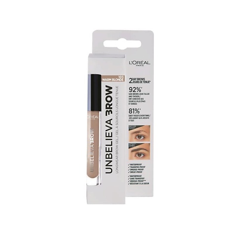 Тинты для бровей L'ORÉAL PARIS Стойкий тинт для бровей Unbelieva Brow, водостойкий