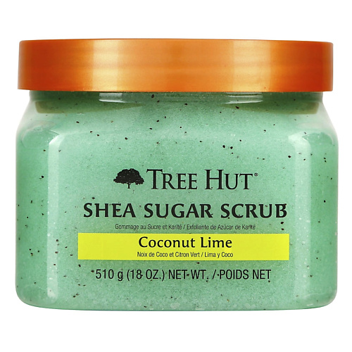 

TREE HUT Сахарный скраб для тела с ароматом кокоса и лайма Coconut Lime Shea Sugar Scrub, Сахарный скраб для тела с ароматом кокоса и лайма Coconut Lime Shea Sugar Scrub