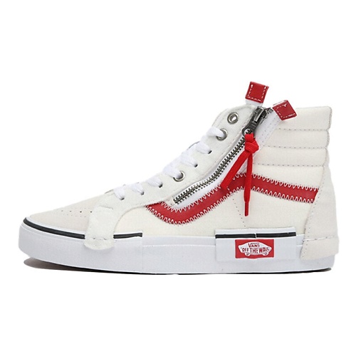 

VANS Кроссовки SK8 HI Reissue Cap Beige/Red, Кроссовки SK8 HI Reissue Cap Beige/Red