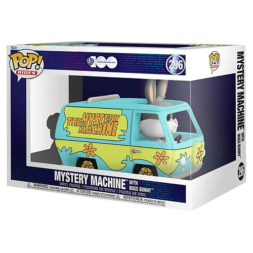 Интерактивная игрушка FUNKO Фигурка Deluxe HannaBarbera Rides Super Figure Mystery Machine W/Bugs Figure